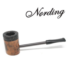 Erik Nørding - Compass Pipe - Poker - Half Rustic #8