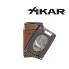 Xikar - Ultra Combo - Single Jet Mag Lighter & 60 Gauge Cutter - Bronze