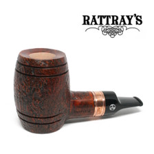 Rattrays - Devil's Cut - Sandblast -  Reverse Calabash - 9mm Filter Pipe