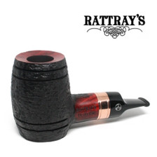 Rattrays - Devil's Cut - Rustic -  Reverse Calabash - 9mm Filter Pipe