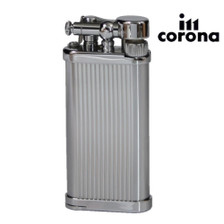 IM Corona - Old Boy Chrome Stripes  Pipe Lighter (64-3306)