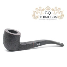 GQ Tobaccos - Shadow Briar - Bent Billiard (Flat Bottom) Pipe