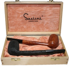 Sasieni - 4 Dot Special Edition - 2 Lovats in Wooden Display Box