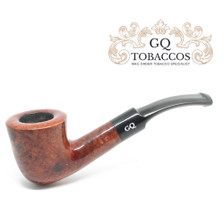 GQ Tobaccos - Cinammon Briar -  Bent Dublin - 9mm Filter Pipe