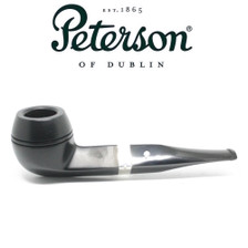 Peterson - 150  Cara - Sterling Silver Band - Fishtail Pipe