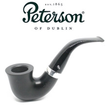 Peterson - 05  Cara - Sterling Silver Band - Fishtail Pipe