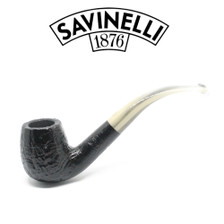 Savinelli - Cocktail 602 - Horn Style Stem  - 9mm Filter Pipe