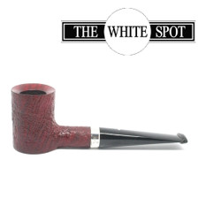 Alfred Dunhill - Ruby Bark - 3 122 - Poker - Group 3 -  White Spot - Silver Band