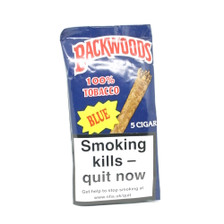 Backwoods - Blue  -  5 Packs of Cigars