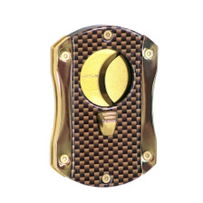 Lotus - Deception Cigar Cutter - Carbon Fiber Gold