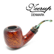 Neerup - Structure  Series -  Gr 2 Bent Billiard  Pipe  (Sandblast) 9mm