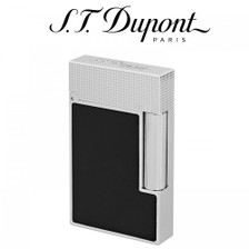 S.T. Dupont Ligne 2 Lighter - Diamond Head & Matte Black Platinum