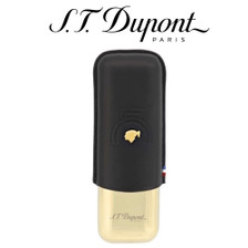 ST Dupont - Cohiba 55th Anniversary - Double Cigar Case - Black & Gold