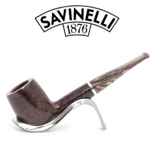 Savinelli - Morellina - Smooth Brown - 128 - 9mm Filter Pipe