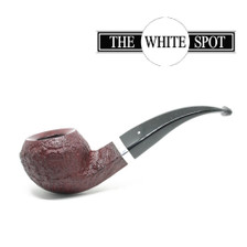 Alfred Dunhill - Ruby Bark - 5 102  - Group 4 - Bulldog - White Spot - Silver Band