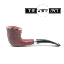 Alfred Dunhill - Ruby Bark - 4  135 - Group 4 - Horn - White Spot - Silver Band