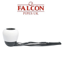 Falcon - Black Shillelagh (White) with White Genoa Bowl