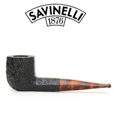 Savinelli - Ottagono Sand Blast - 6mm Filter Pipe