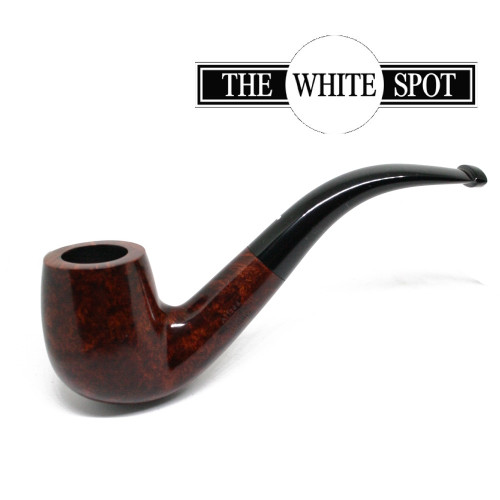 Alfred Dunhill - Amber Root - 4 102 - Group 4 - Bent - White Spot