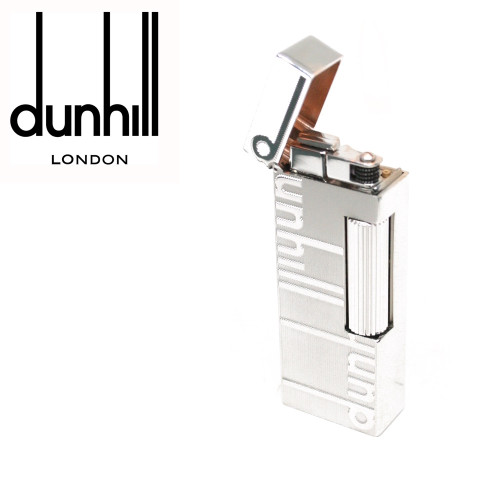 Dunhill - Rollagas Palladium  Plated Signature Lighter -  Classic Cigarette Flame