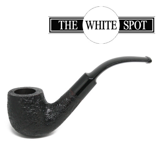 Alfred Dunhill - Shell Briar - 3 202 - Group 3 - Bent Saddle Stem - White Spot