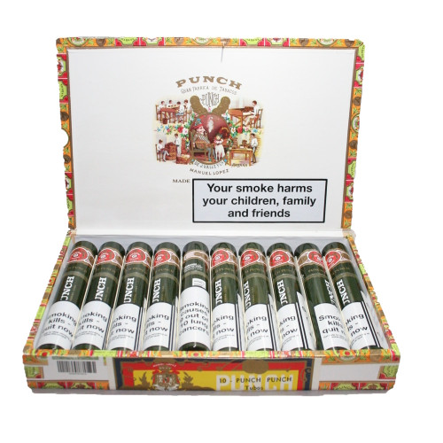 Punch - Punch (Tubed) - Box of 10 Cigars
