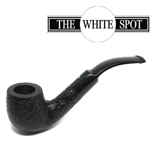 Alfred Dunhill - Shell Briar - 3 202 (2) - Group 3 - Bent Saddle Stem - White Spot