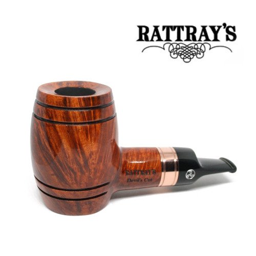 Rattrays - Devil's Cut - Terracotta -  Reverse Calabash - 9mm Filter Pipe