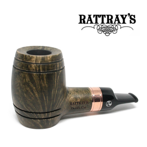 Rattrays - Devil's Cut - Brown -  Reverse Calabash - 9mm Filter Pipe