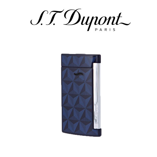 S.T. Dupont - Slim 7 - Blue Fire Head Pattern
