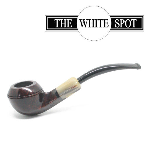 Alfred Dunhill - Bruyere - 3 108 - Group 3 - Bent Bulldog -  White Spot
