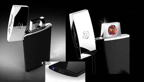 S.T. Dupont - E Slim - Grey - Electric Lighter