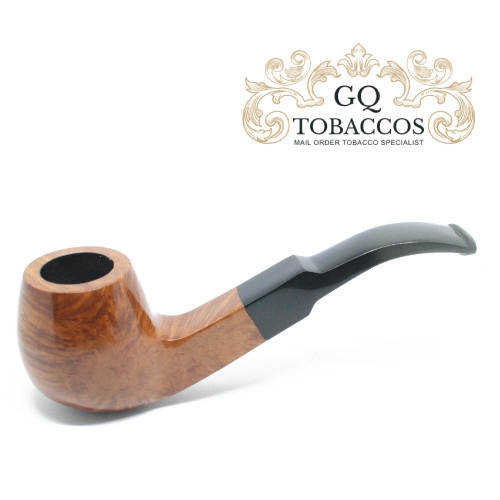 GQ Tobaccos - Virgin Briar - Bent Apple Pipe
