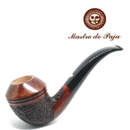 Mastro de Paja -  Tatta A Mano 0B  Rhodesian - 9mm Filter Pipe
