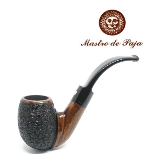 Mastro de Paja -  Vintage - Bent Billiard  (2) Pipe