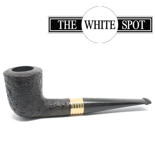 Alfred Dunhill - Shell Briar - 4 105 - Group 4 - Gold Band - White Spot