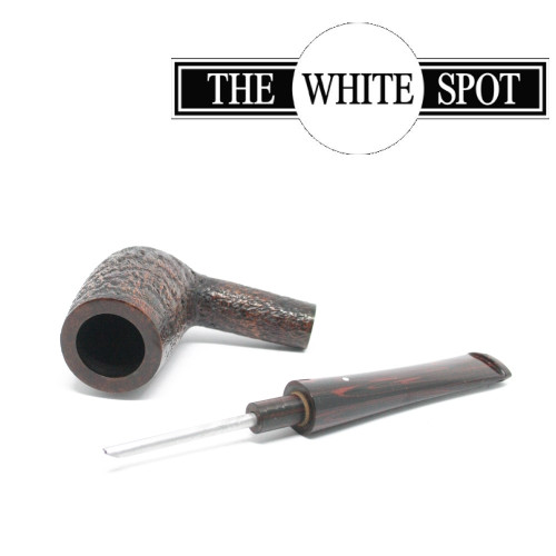 Alfred Dunhill - Cumberland - 4 112  - Group 4  - Chimney - White Spot