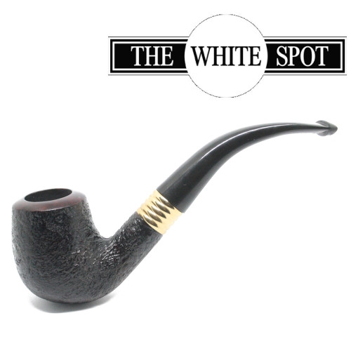 Alfred Dunhill - Shell Briar - 4 102 - Group 4 - Gold Band - White Spot