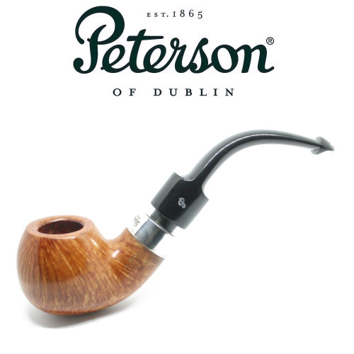 Peterson - De Luxe System 2S (Natural)  Silver Mount Pipe