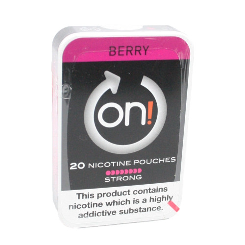On! - Berry Strong - Tobacco Free Chew Bags - 8mg