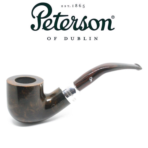 Peterson - Ashford - 01 - Sterling Silver Mount - Fishtail Pipe
