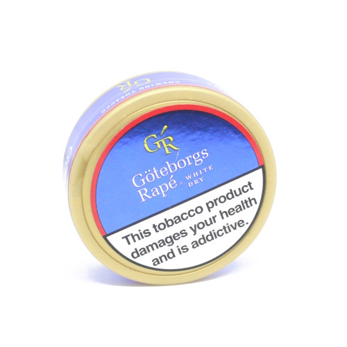 Göteborgs Rapé - White Dry - Chew Tobacco Bags - 14g (16mg)