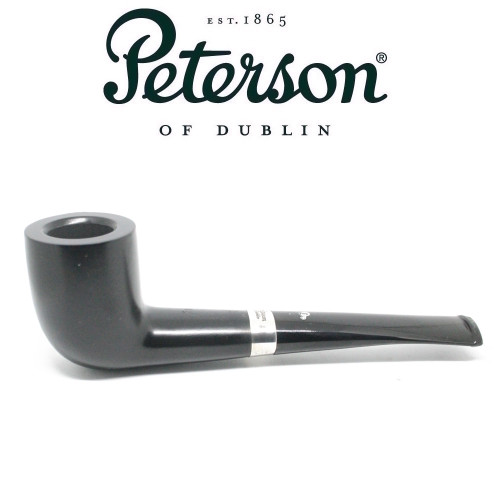 Peterson - 268  Cara - Sterling Silver Band - Fishtail Pipe