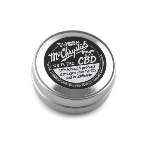 McChrystal's - Snuff  - Original & Genuine with CBD - Large Tin