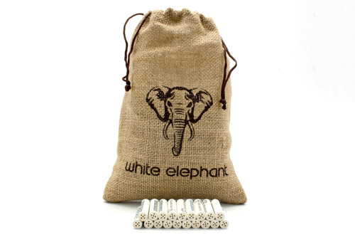 White Elephant - Activated Charcoal Filters 9mm - 200 Bag