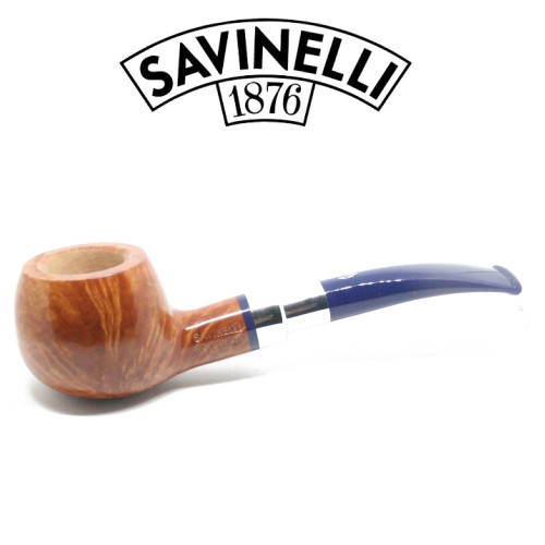 Savinelli - Eleganza 315 - Smooth Natural  - 6mm Filter Pipe