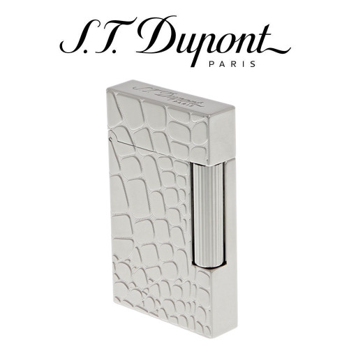 ST Dupont Ligne 2 - Dandy Croc Effect Pattern - Palladium