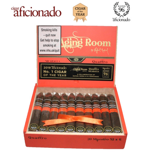 Aging Room - Quattro Nicaragua - Maestro - Box of 20 Cigars