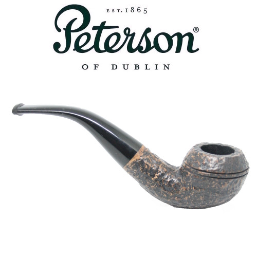 Peterson - Aran Rustic 999 - Bent Bulldog Fishtail Mouthpiece Pipe