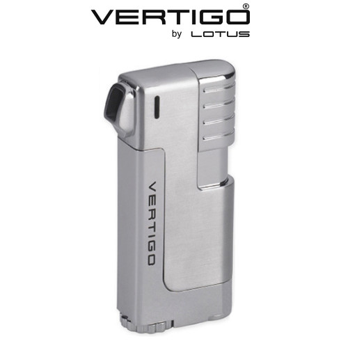 Vertigo - Governor - Pipe Lighter with Tamper - Chrome